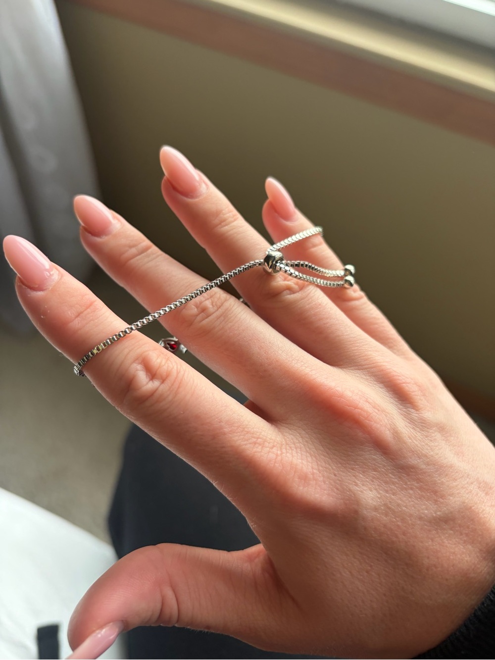 Lab Ruby bracelet - Picture 3 of 4